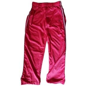 Nike Dri-Fit Pink Mesh Pants - Girls L